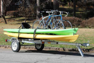 right-on multi sport kayak trailer